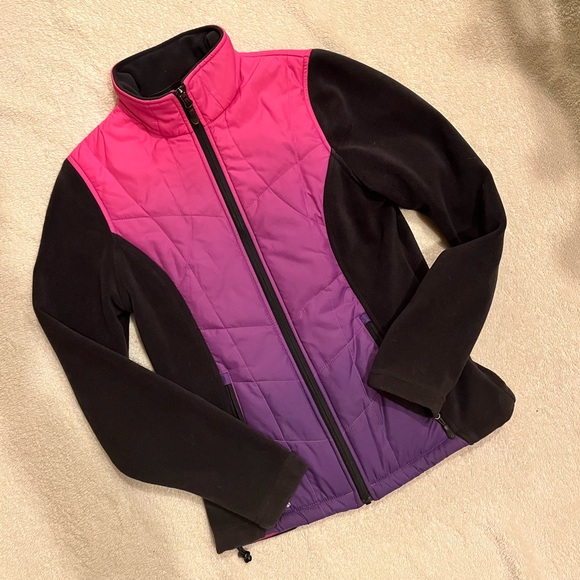 Ideology fleece ombré jacket size XS - Picture 1 of 3
